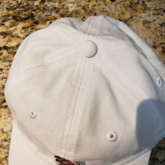 POLO RALPH LAUREN LIMITED VARSITY POLO BEAR 🐻 LOGO WHITE CAP HAT OSFA $49 NWT - Picture 3 of 9